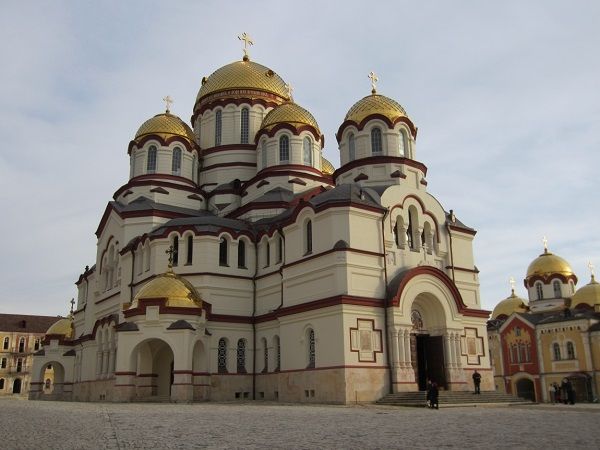 Абхазия поселок новый афон моностырь Абхазия
